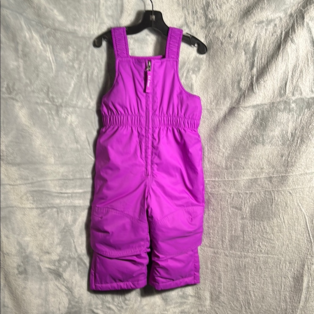 L.L. Bean Purple Kids Snow Overalls